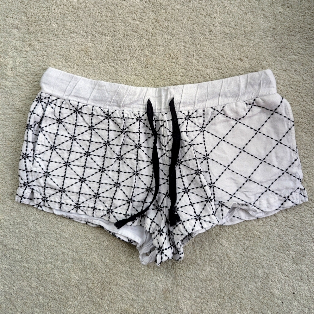 Loft Lou & Grey Sashiko Brushed Linen Shorts